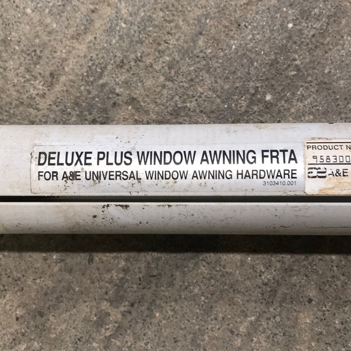 Used Complete A&E Deluxe Plus Window Awning 49" - NO CANVAS