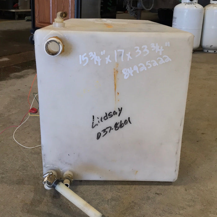 Used Fresh Water Tank 15 3/4” x 17” x 33 3/4"