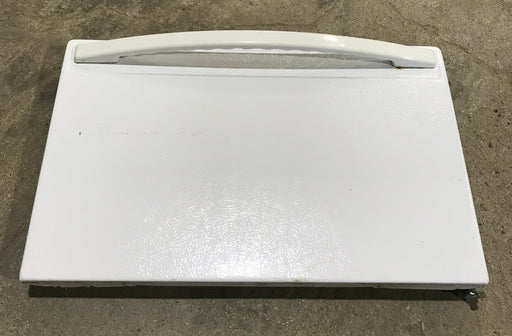Used Magic Chef Oven Door 2401F12671 (WHITE FACEPLATE) - Young Farts RV Parts