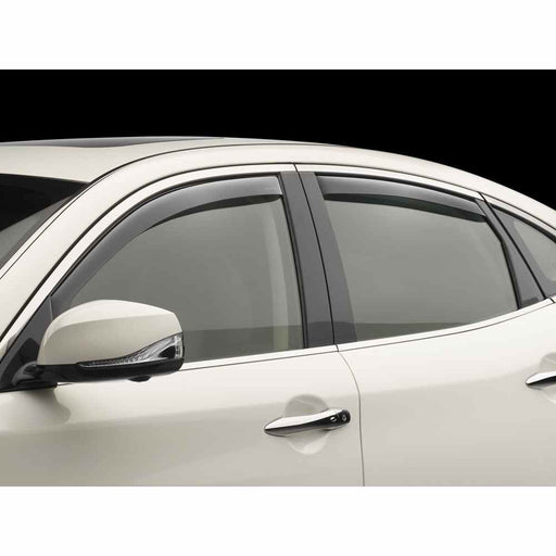  Buy Weathertech 72700 Front&Rear Side Window Deflectorslight Smokerio2012