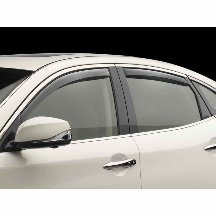  Buy Weathertech 74503 Front&Rear Side Window Deflectorslight Smokeram