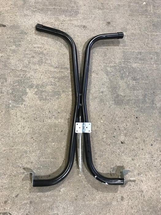 Used RV Folding Table Leg 26 1/2" H - Black