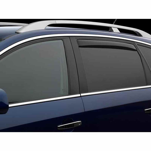  Buy Weathertech 84551 Front & Rear Side Window Deflector Accent 12-17 -