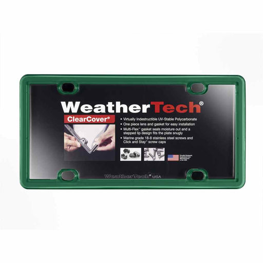  Buy Weathertech 8ALPCC18 Accessorygreennauniversal - License Plates