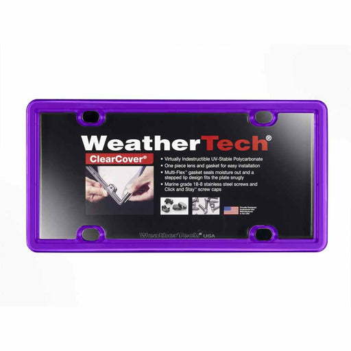  Buy Weathertech 8ALPCC5 Accessorypurplenauniversal - License Plates