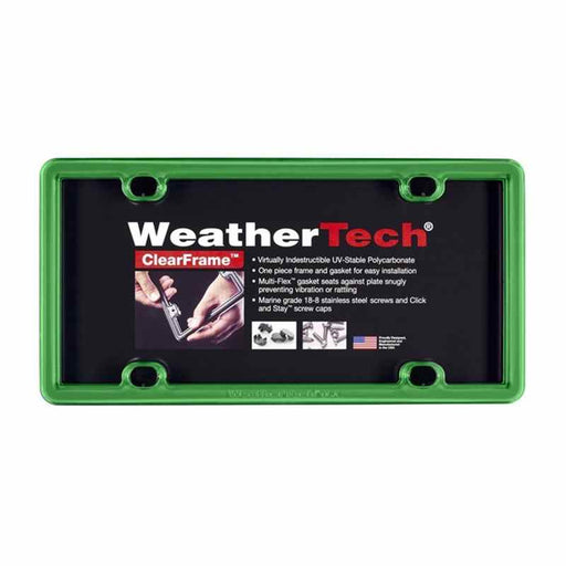  Buy Weathertech 8ALPCF11 Accessorykelly Greennauniversal - License Plates