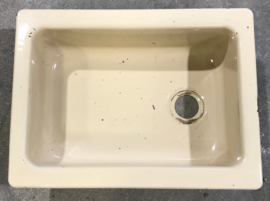Used Single Kitchen Sink 17 1/2" X 13"