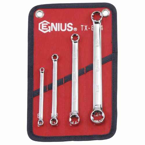  Buy Genius TX-E04 4 Pces E-Star Wrench - Automotive Tools Online|RV Part