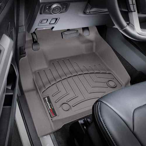  Buy Weathertech 4710121 Front Liner Cocoa Ford F250/350/450/550 17-19 -