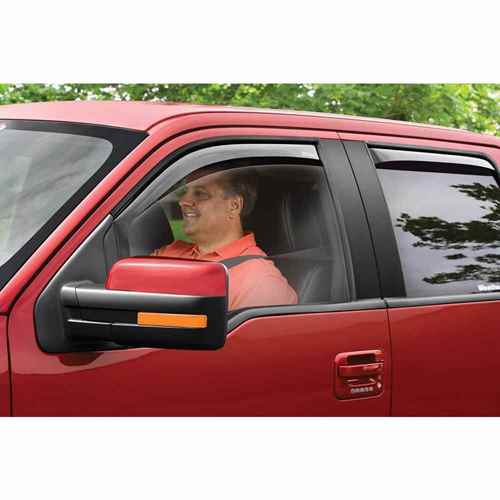  Buy Weathertech 82714 Front & Rear Side Window Deflector Yaris Hatchback
