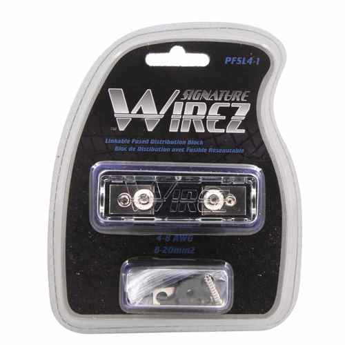  Buy Wirez PFSL4-1 4 Gauge Linkable Fuse Block - Audio and Electronic