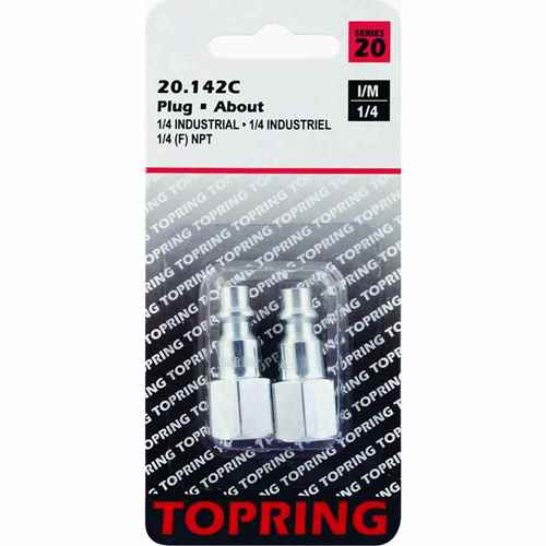  Buy Topring 20-142C Plug (1/4 Ind) 1/4(F)Npt 2Pcs/C - Automotive Tools