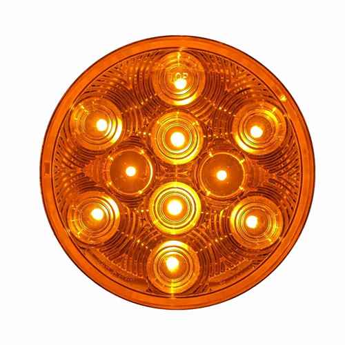  Buy Unibond KTL4000S-10A Led 4" Rd 10-Diode Amber, Open Grommet & Pigtail