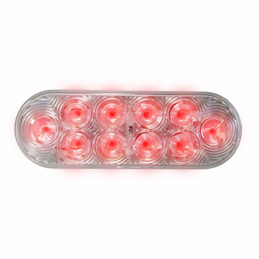  Buy Unibond LED2238CS-10R Led Oval Stt Clear Lens Lamp Red - 10-Diode -
