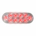  Buy Unibond LED2238CS-10R Led Oval Stt Clear Lens Lamp Red - 10-Diode -