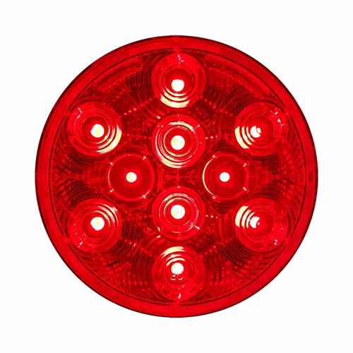  Buy Unibond LED4000S-10RP Led 4" Rd Stt Lamp Red - 10-Diode - Lighting