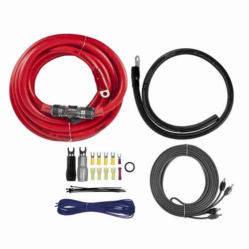Buy Metra V8-AK1 V8 1/0 Awg Amp Kit - 3800 W With Rca Cable - Unassigned