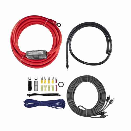 Buy Metra V8-AK4 V8 4 Awg Amp Kit - 1500 W With Rca Cable - Unassigned