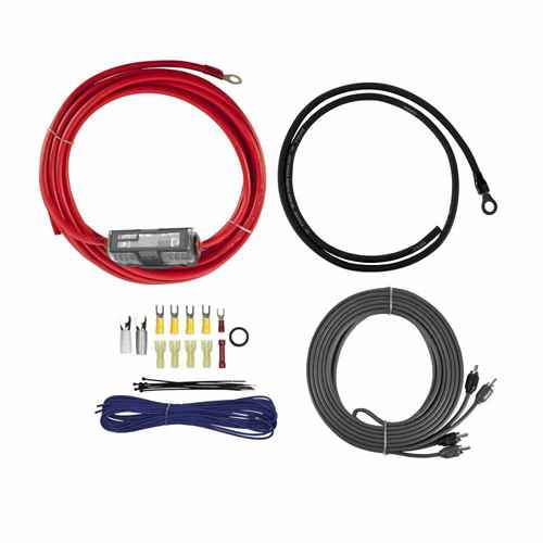 Buy Metra V8-AK8 V8 8 Awg Amp Kit - 600 W With Rca Cable - Unassigned