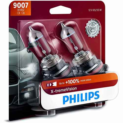 Buy Philips 9007XVB2 X-Treme Vision Bulb 9007 (2) - Unassigned Online|RV