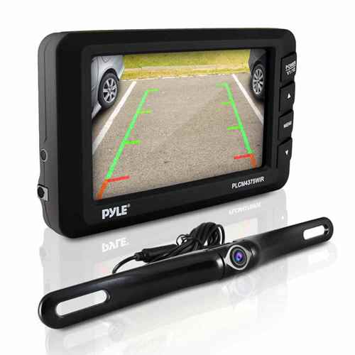  Buy Pyle PLCM4378WIR Wireless Rear View Camera W/ 4.3" Monitor Kit -