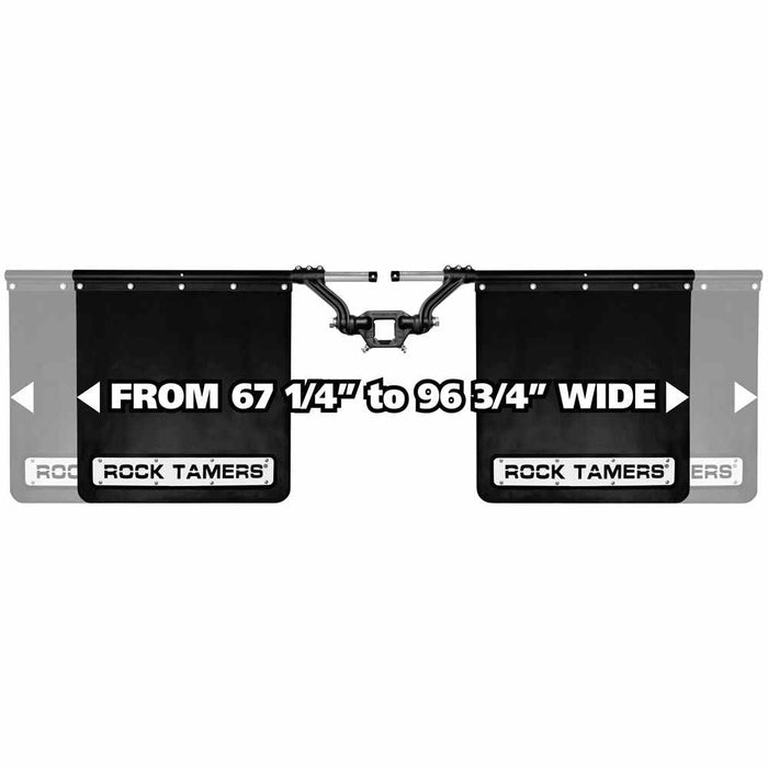  Buy Rock Tamers RT00108 Towing Vehicle Rock Shield - M - Mud Flaps
