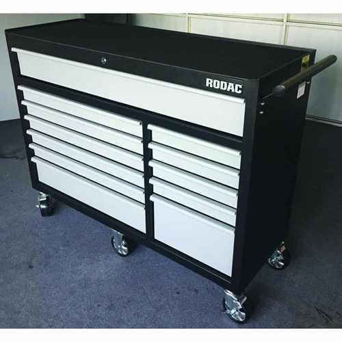  Buy Rodac BTD-521121S-23B Roller Cabinet 12-Drawer 51"X18"X34" Rodac -