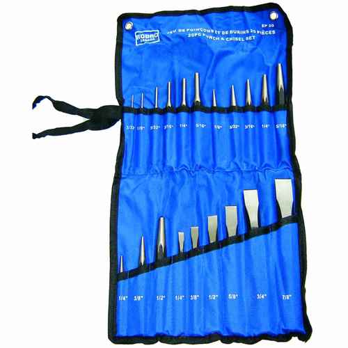  Buy Rodac EP20 20 Pc Punch And Chisel Set Crv - Automotive Tools