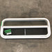 USED White Radius Opening Window : 35 1/2" W X 14 1/2" H X 1 3/4" D - Young Farts RV Parts