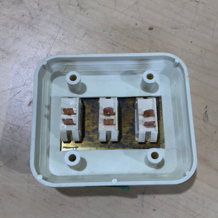 Used 12v RV Triple Light Switch