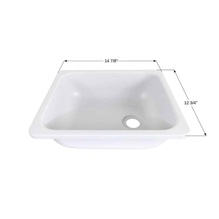 Buy Icon 15341 RV Sink SR1315 White - Sinks Online|RV Part Shop