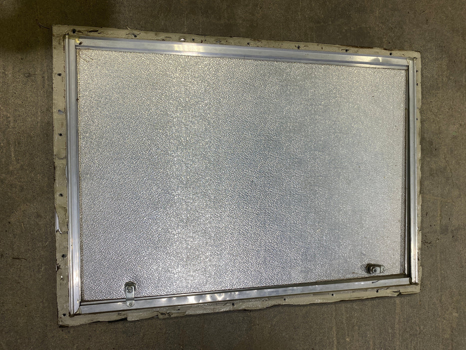 Used Square Cornered Cargo Door 29 1/2" W x 21 3/4" H X 3/4" D