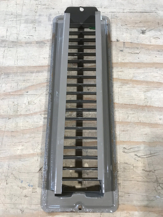 Used Beige Floor Register - Metal