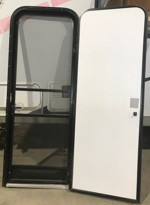 Used RV Radius Entry Door 72" x 25 1/2"