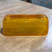 Used Oval Porch Light lens - 6" X 2 1/2" - Amber - Young Farts RV Parts