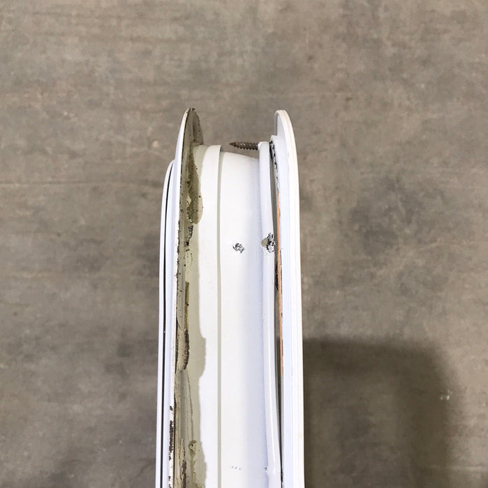 Used White Radius Emergency Opening Window : 35 1/2" x 28 1/2 x 2" D