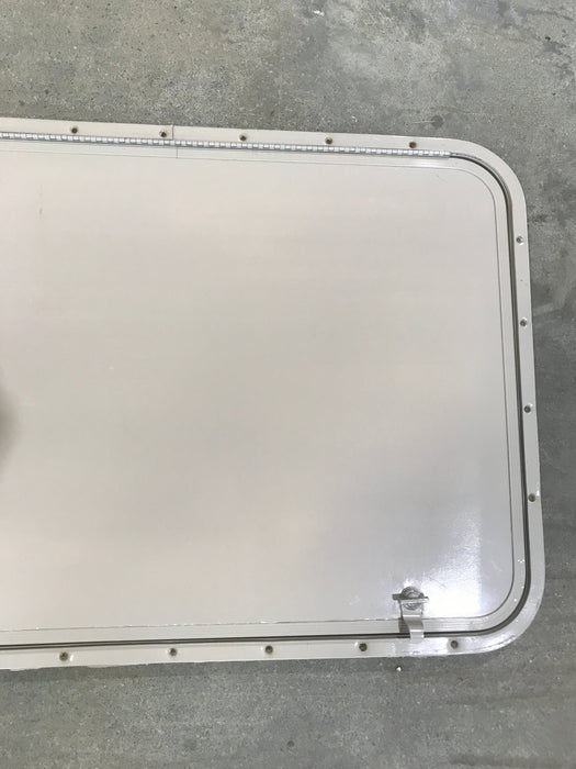 Used Radius Cornered Cargo Door 31 3/4" W  x 21 3/4" H x  1/2" D