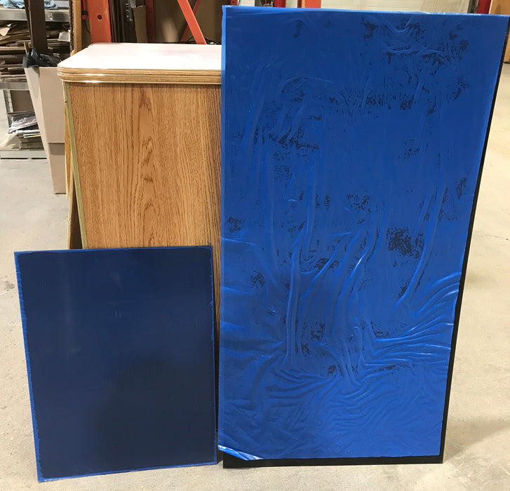 Used Dometic Freezer & Door Panel Insert Set (Black) 3106863.081C