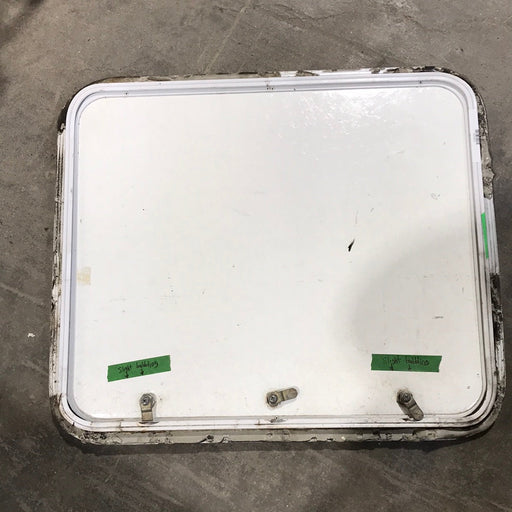 Used Radius Cornered Cargo Door 26" x 22 1/4" X 1" D - Young Farts RV Parts