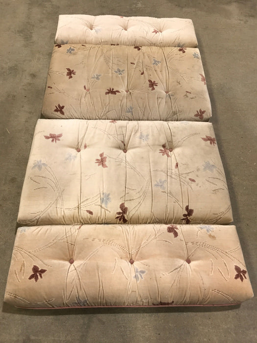 Used Dinette Cushion Set- 4 piece | 2 @ 40" X 24" X 4 1/2" D, 2 @ 40" X 12" X 4 1/2" D
