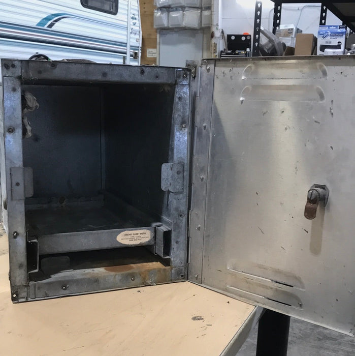 Used Battery Compartment Box with Slide Out Tray
