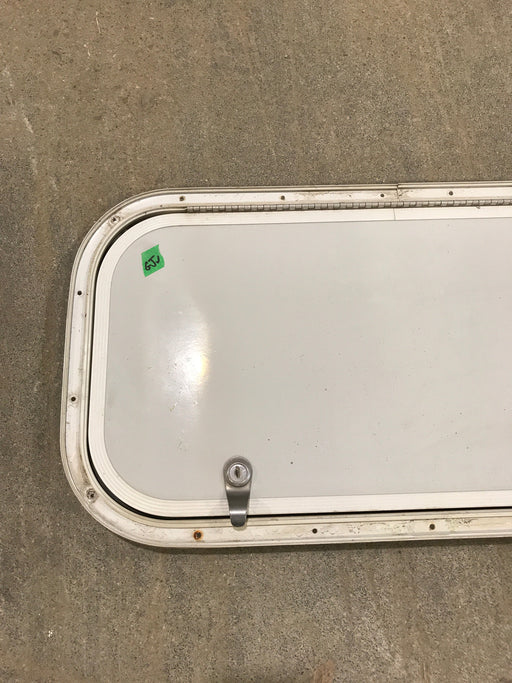 Used Radius Cargo / compartment Door 23 1/2" W x 11 1/2" H - Young Farts RV Parts