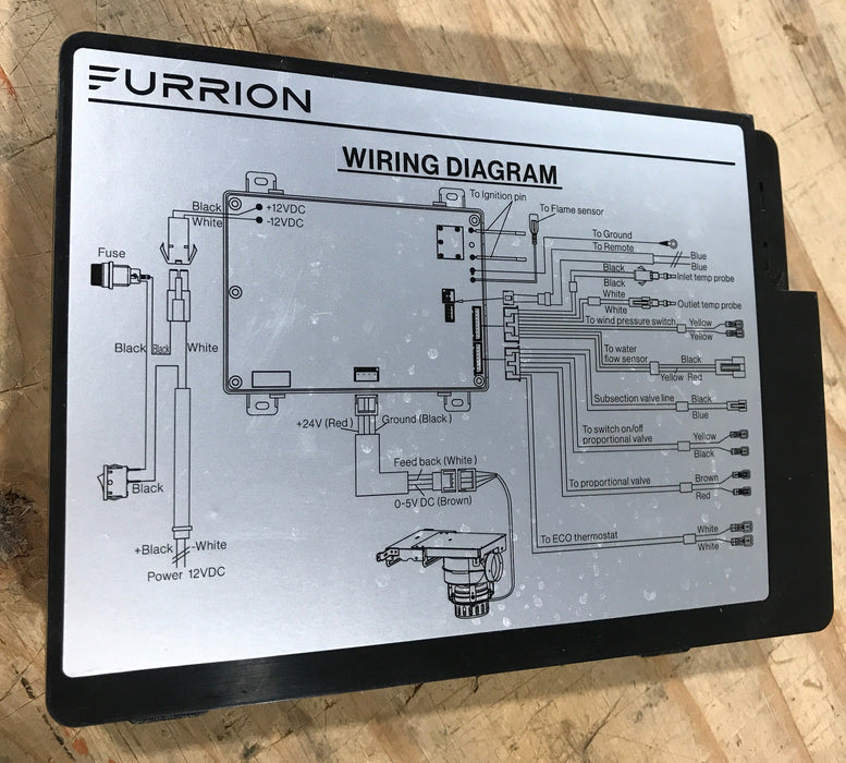 Used Furrion Water Heater Controller Unit C-FWH09A-002