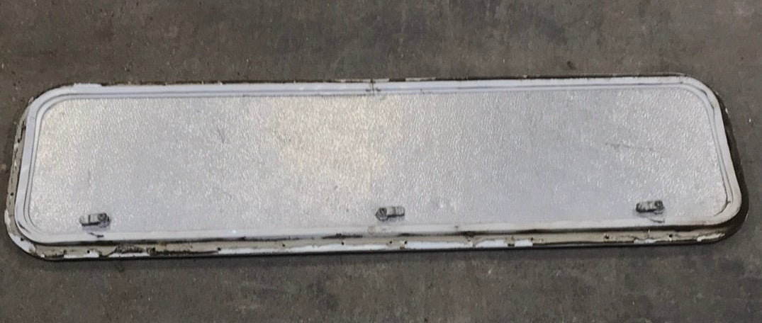 USED Radius Cornered Cargo Door 46" x 11 1/4" x 1/2" D - Young Farts RV Parts