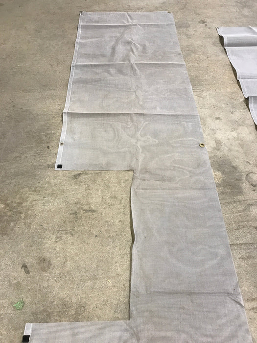 Used Fabric Panel for RV Awning Screen Room - Skirting Panel