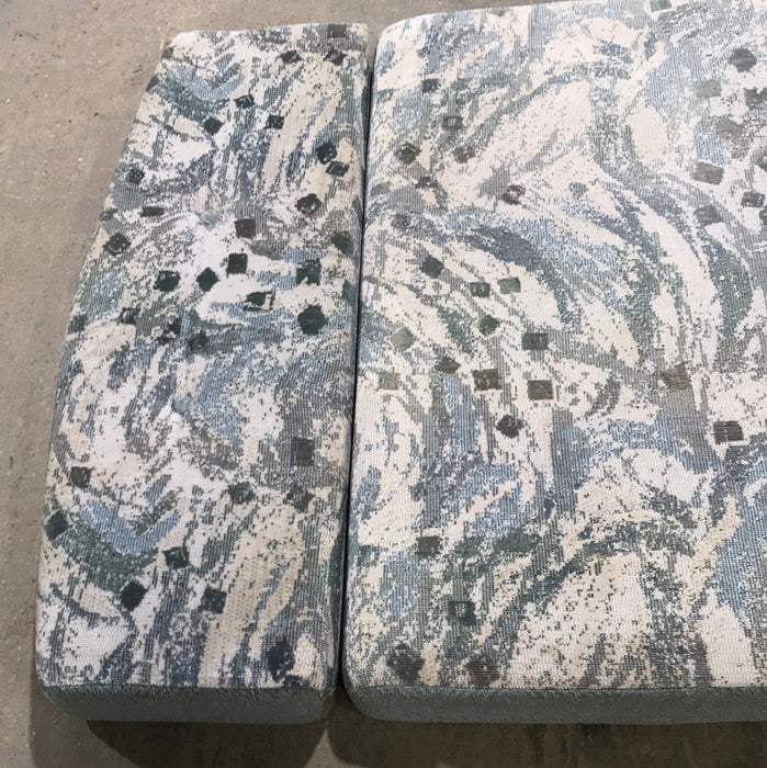 USED Dinette Cushion Set- 4 piece - 2 @ 39" X 25" X 5" D, 2 @ 39" X 12" X 5" D