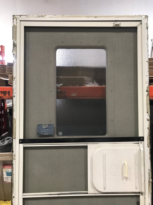 USED Square Corner Entry Door 71 3/4" H x 29 3/4" W X 2 1/4" D