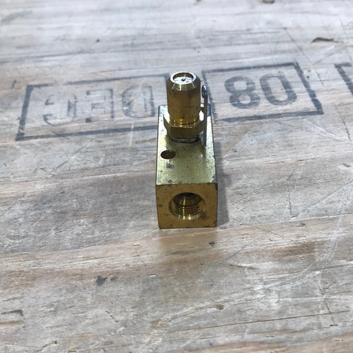 Used Atwood Range Orfice Block 57271 - Young Farts RV Parts