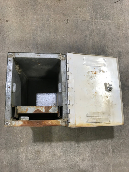 Used Battery Compartment Box with Slide Out Tray