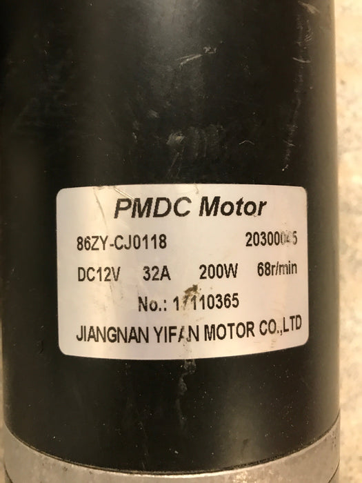 Used BAL Tongue Jack Motor 20300045